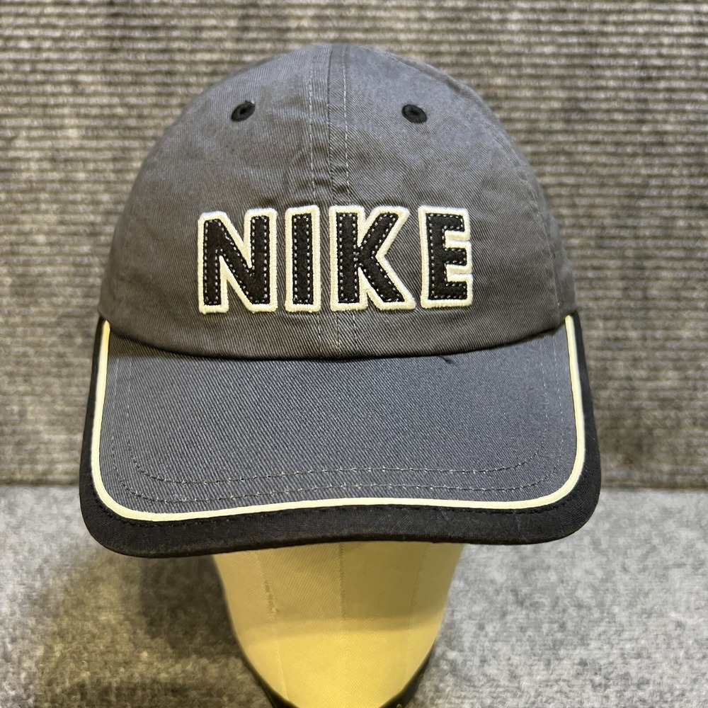 Nike Cap Hat Youth Boys Adjustable Gray Baseball Lightweight Packable